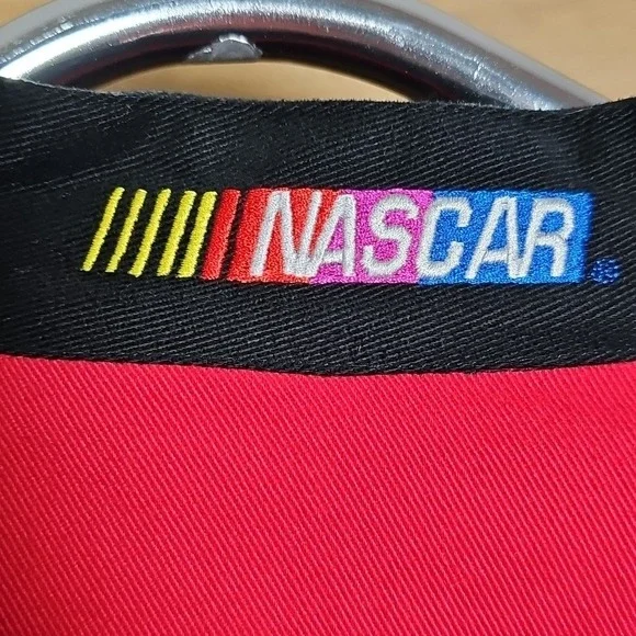 NASCAR Bulldog Racing Apparel Winston Cup Series Canvas Snap Up Jacket Large - Picture 6 of 11